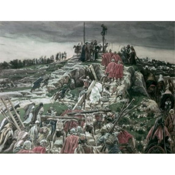 Posterazzi SAL9999286 Procession Arriving at Cavalry James Tissot 1836-1902 French Poster Print - 18 x 24 in.