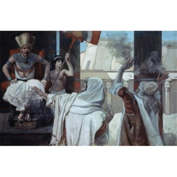 Posterazzi SAL99993 The Plague of Boils & Blains James Tissot 1836-1902 French Jewish Museum New York Poster Print - 18 x 24 in.