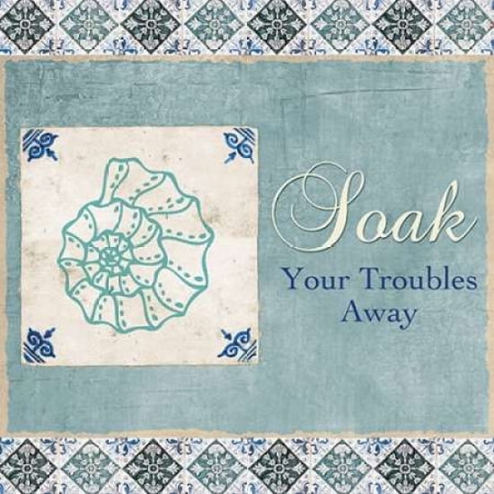 Posterazzi SOAK YOUR TROUBLES AWAY Canvas Art - Piper Ballantyne (24 x 24)