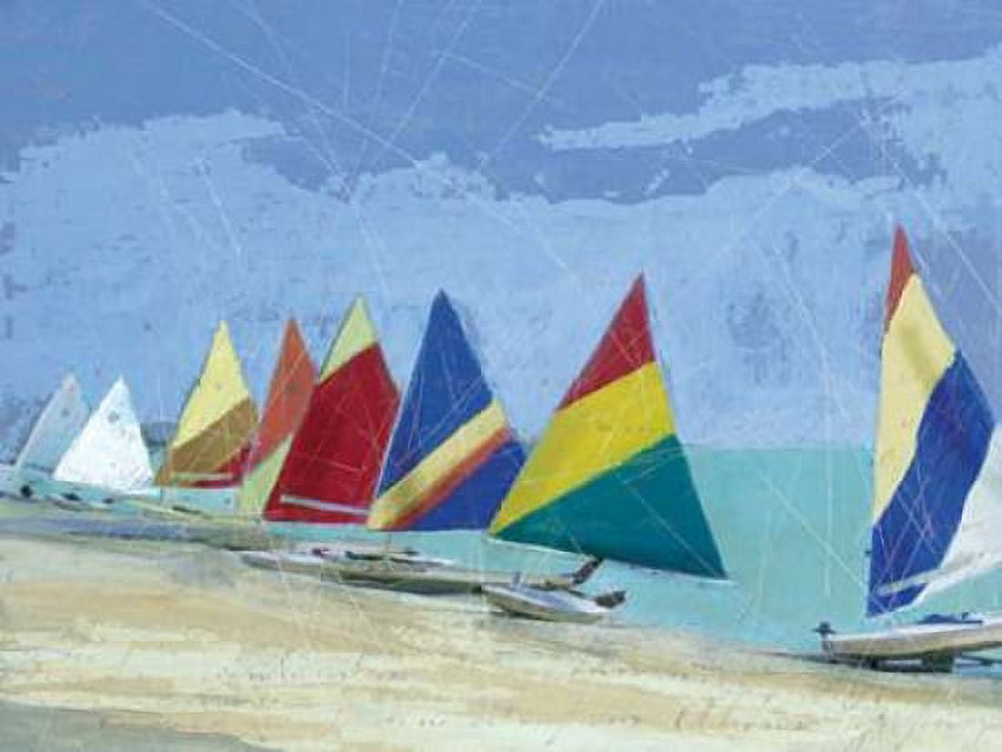 Posterazzi Sailboats Canvas Art - Carol Robinson (22 x 28)