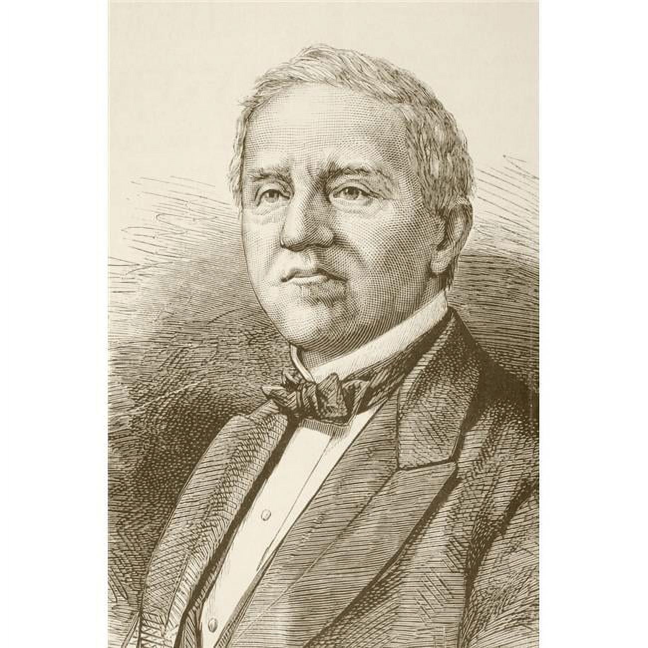 Posterazzi Samuel J. Tilden, 1814 to 1886 American Politician