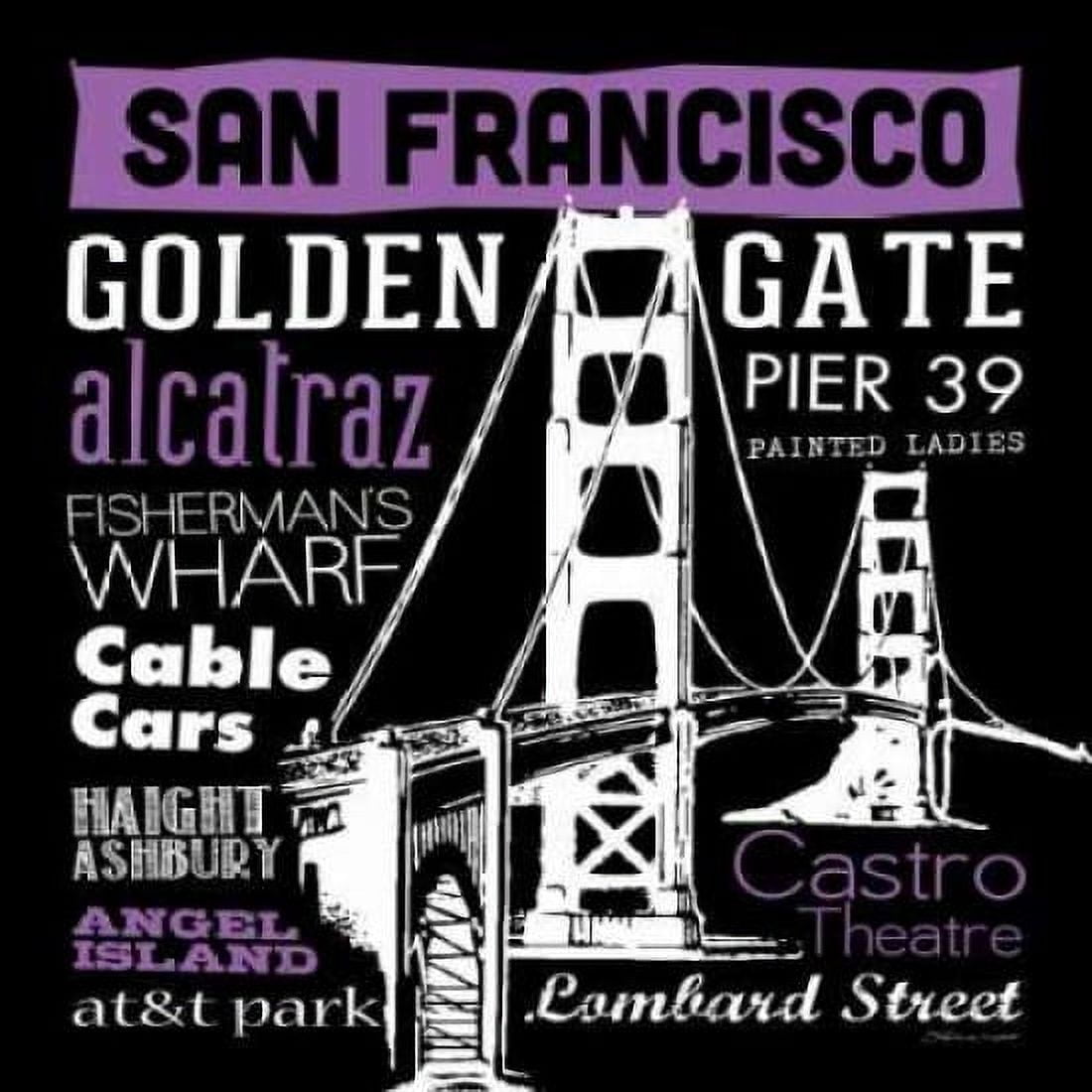 Posterazzi San Francisco Canvas Art - Stephanie Marrott (24 x 24)