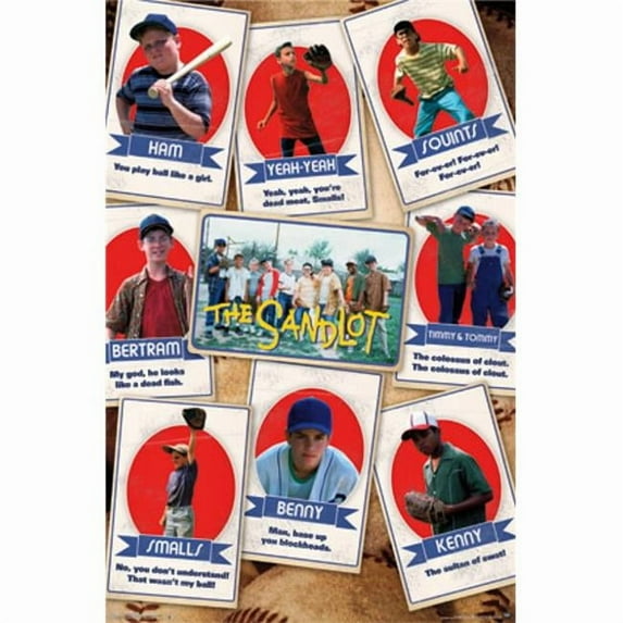 Posterazzi Sandlot - Grid Poster Print - 24 x 36 in.