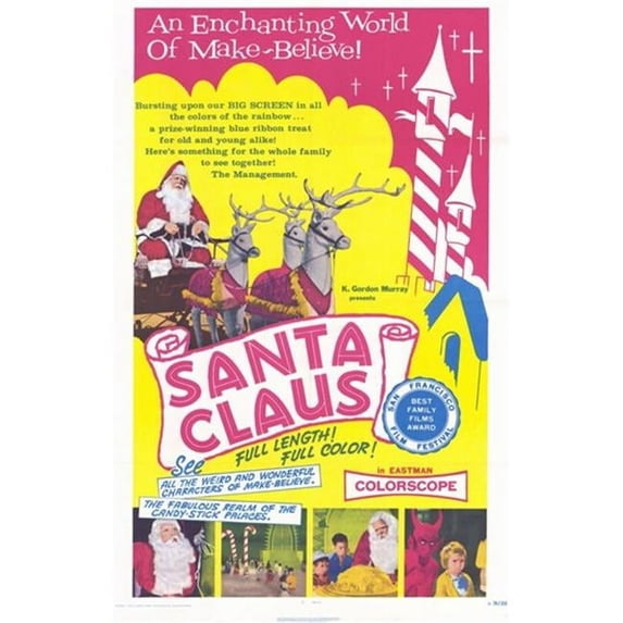 Posterazzi Santa Claus Movie Poster - 11 x 17 in.