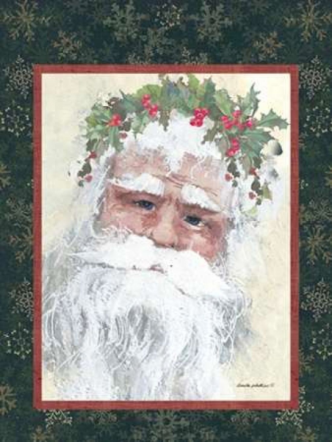 Posterazzi Santa II Canvas Art - Anita Phillips (18 x 24)