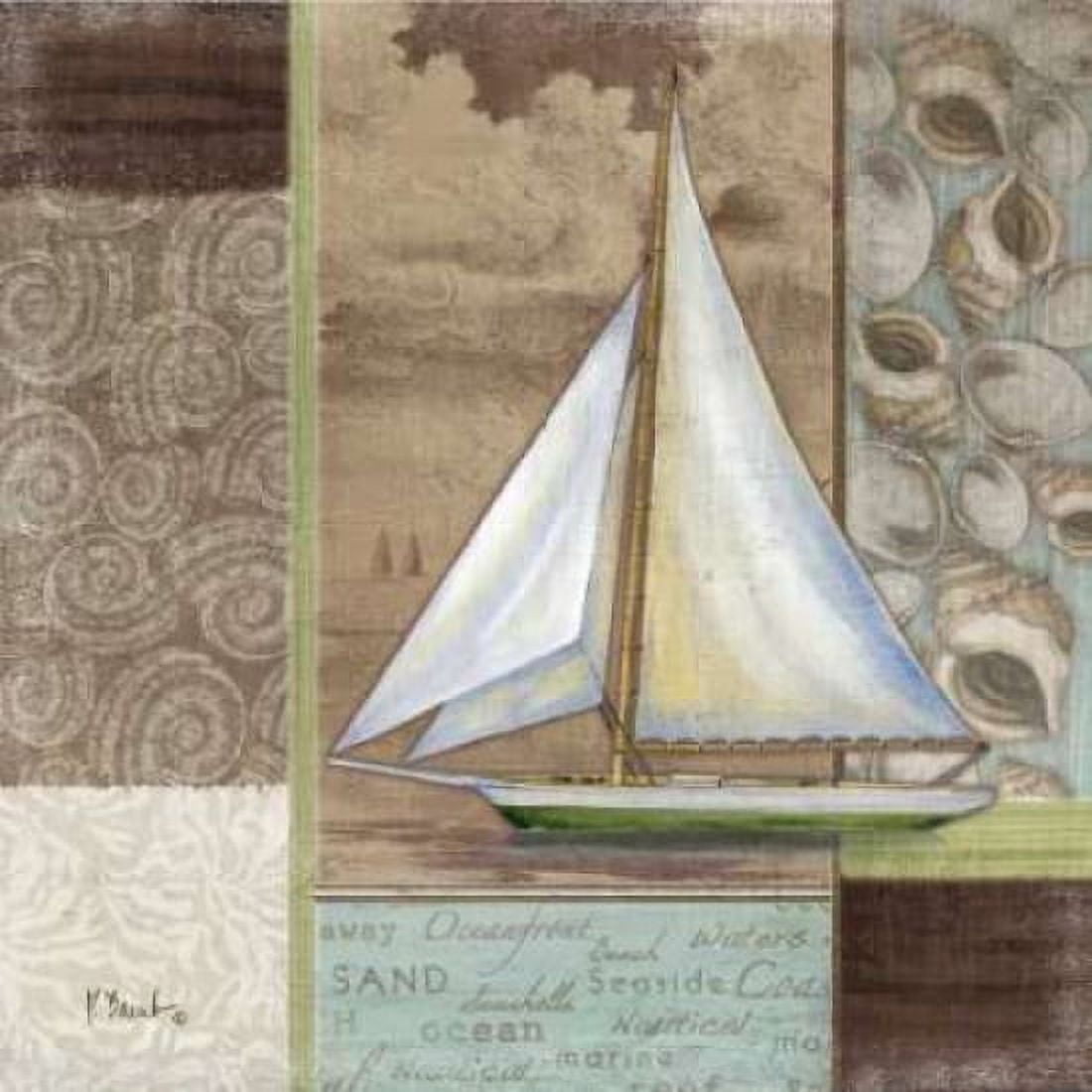 Posterazzi Santa Rosa Boat I Canvas Art - Paul Brent (24 x 24)