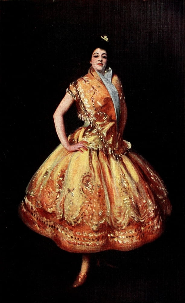 Posterazzi Sargent 1908 La Carmencita Canvas Art - J Singer Sargent (24 x 36)