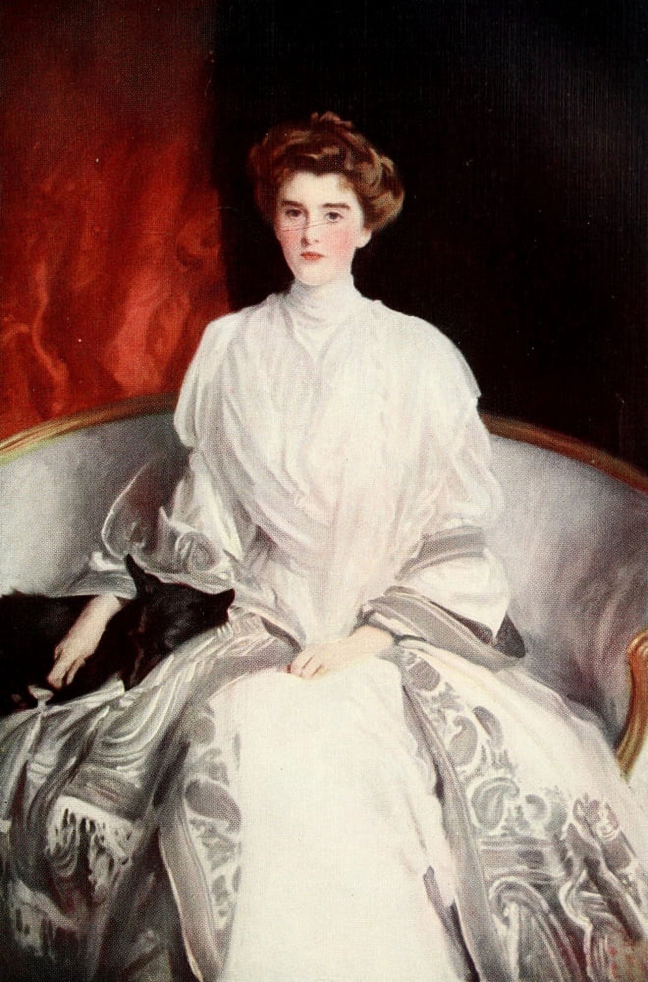 Posterazzi Sargent 1908 Mrs AL Langman Canvas Art - J Singer Sargent (24 x 36)