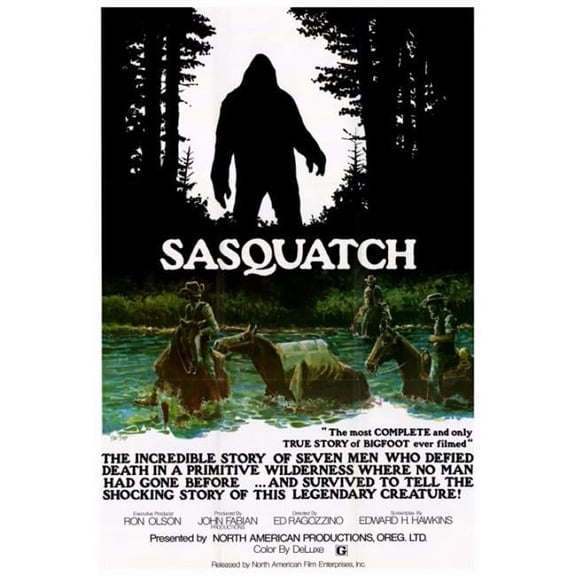 Posterazzi Sasquatch the Legend of Bigfoot Movie Poster - 27 x 40 in.