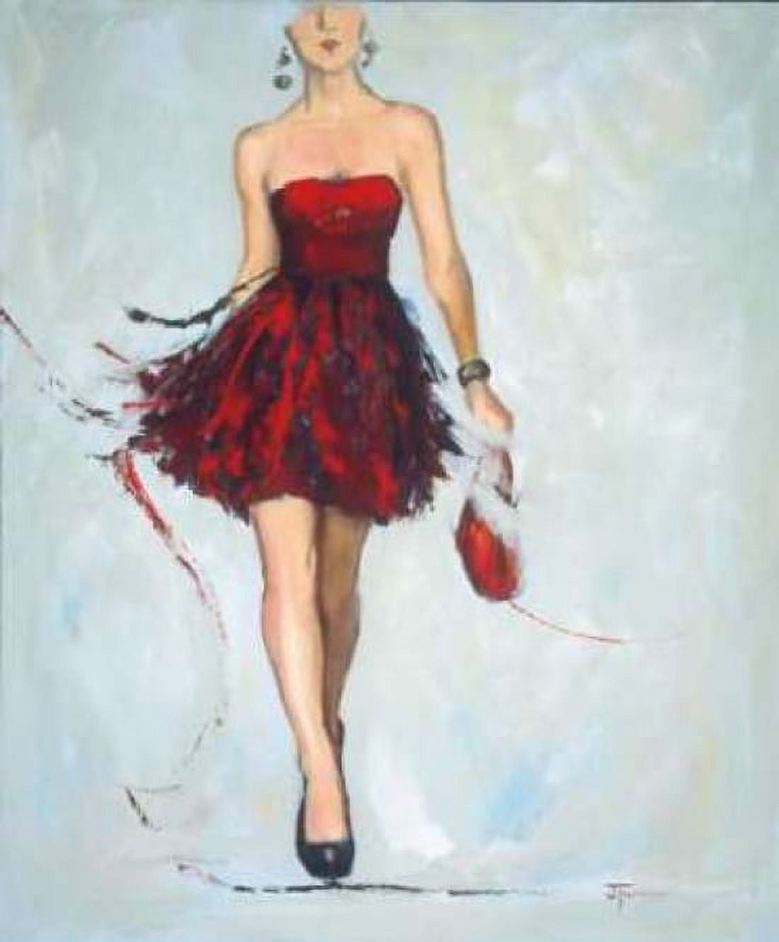 Posterazzi Saturday Night Canvas Art - Joyce Fournier (20 x 24)