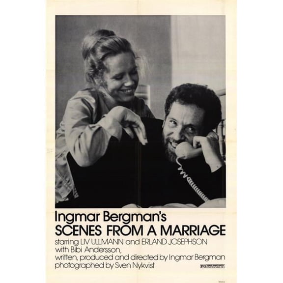 Posterazzi  Scenes From a Marriage Movie Poster - 27 x 40 in.