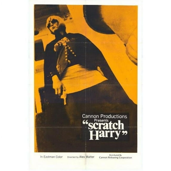 Posterazzi Scratch Harry Movie Poster - 27 x 40 in.