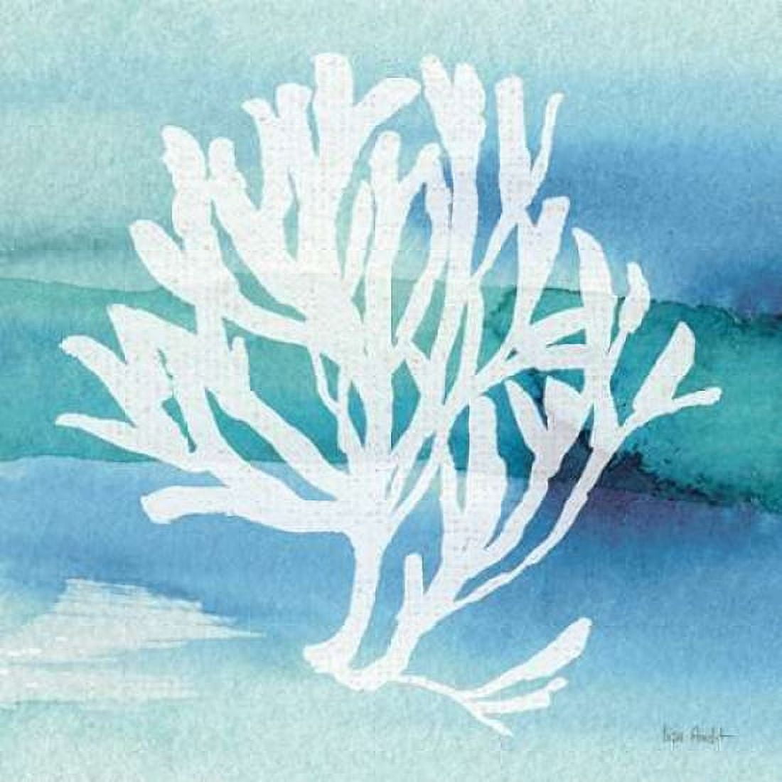 Posterazzi Sea Life Coral I Canvas Art - Lisa Audit (24 x 24)
