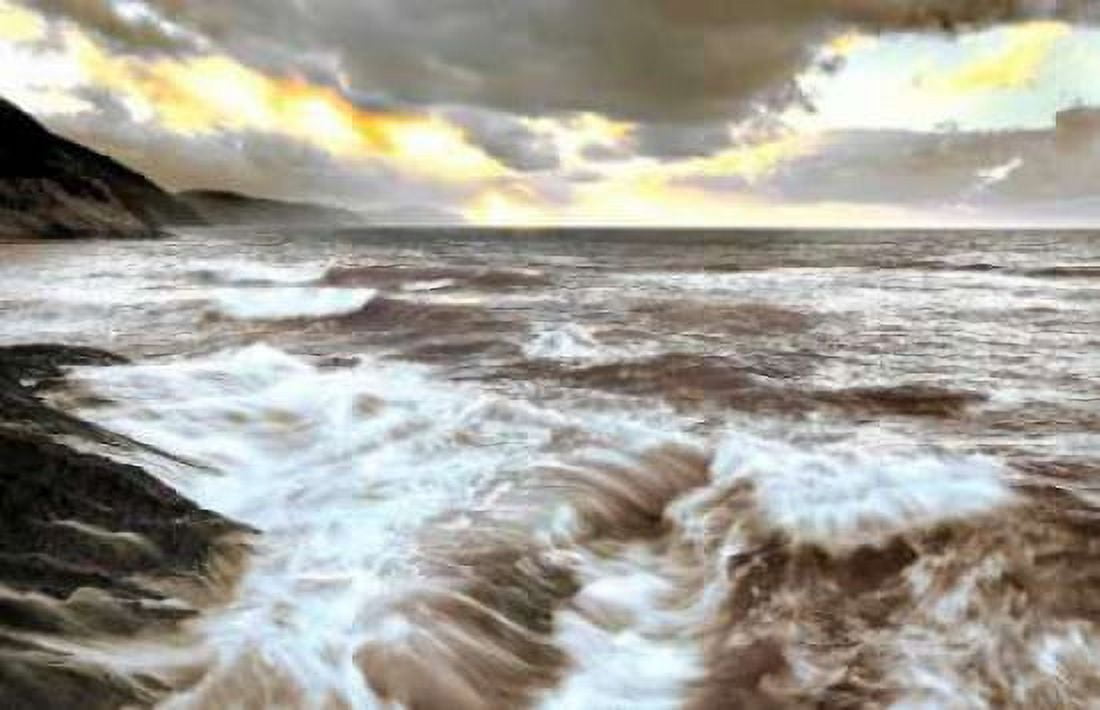 Posterazzi Sea twilight 842 Canvas Art - JA Palacios (24 x 36)