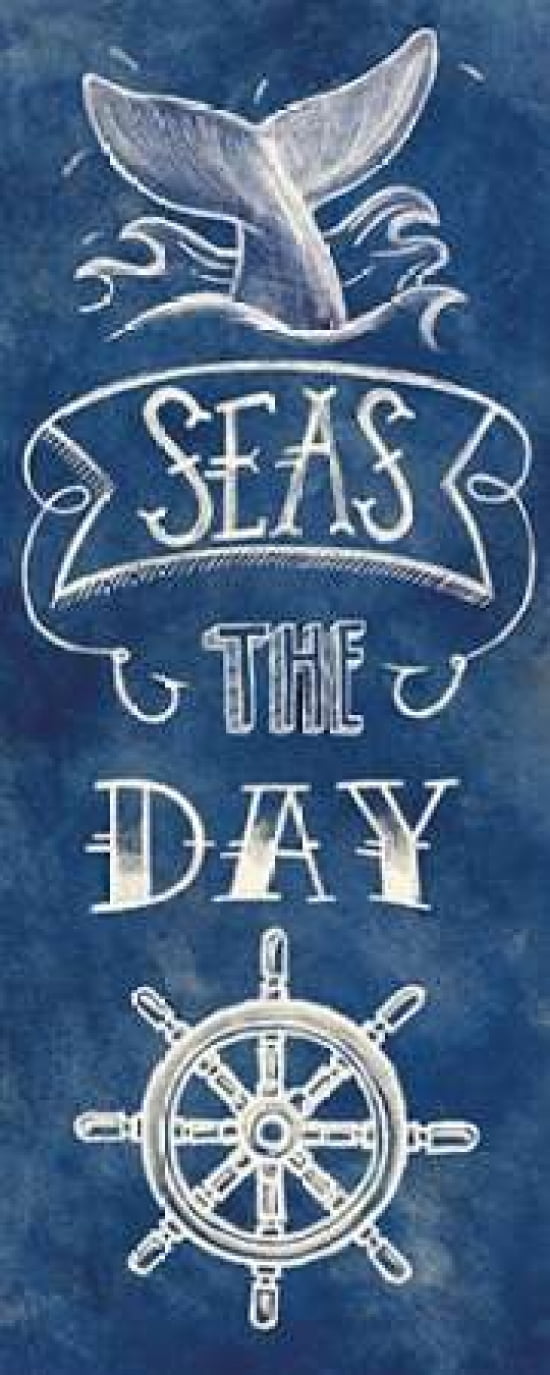 Posterazzi Seas the Day Canvas Art - Mary Urban (24 x 48)