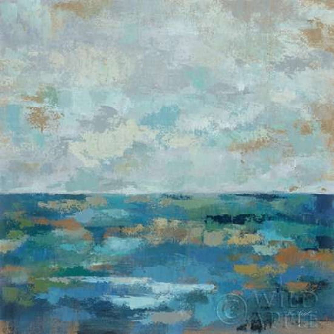 Posterazzi Seascape Sketches I Canvas Art - Silvia Vassileva (24 x 24)
