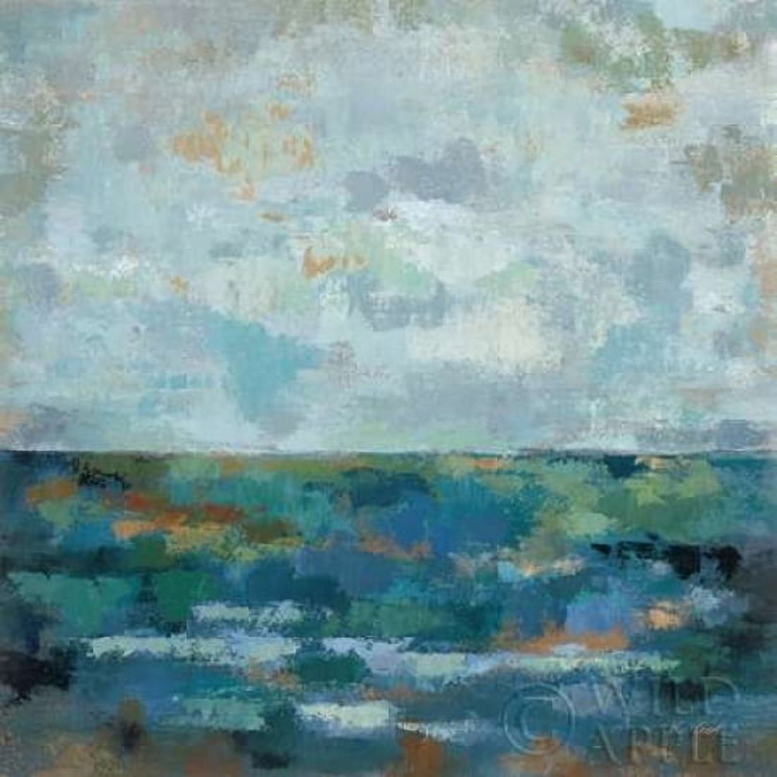 Posterazzi Seascape Sketches II Canvas Art - Silvia Vassileva (24 x 24)