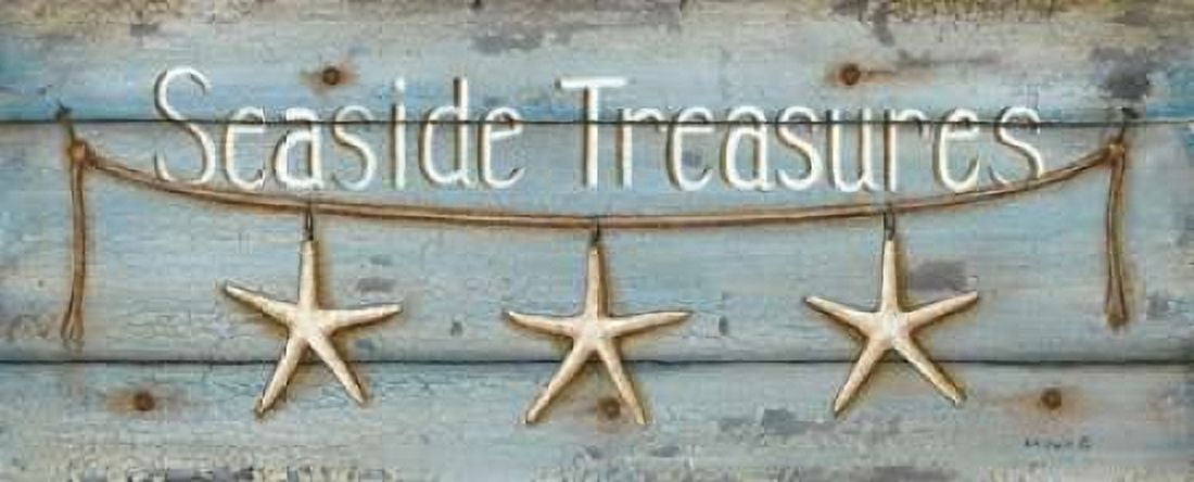 Posterazzi Seaside Treasures Canvas Art - Kim Lewis (24 x 48)