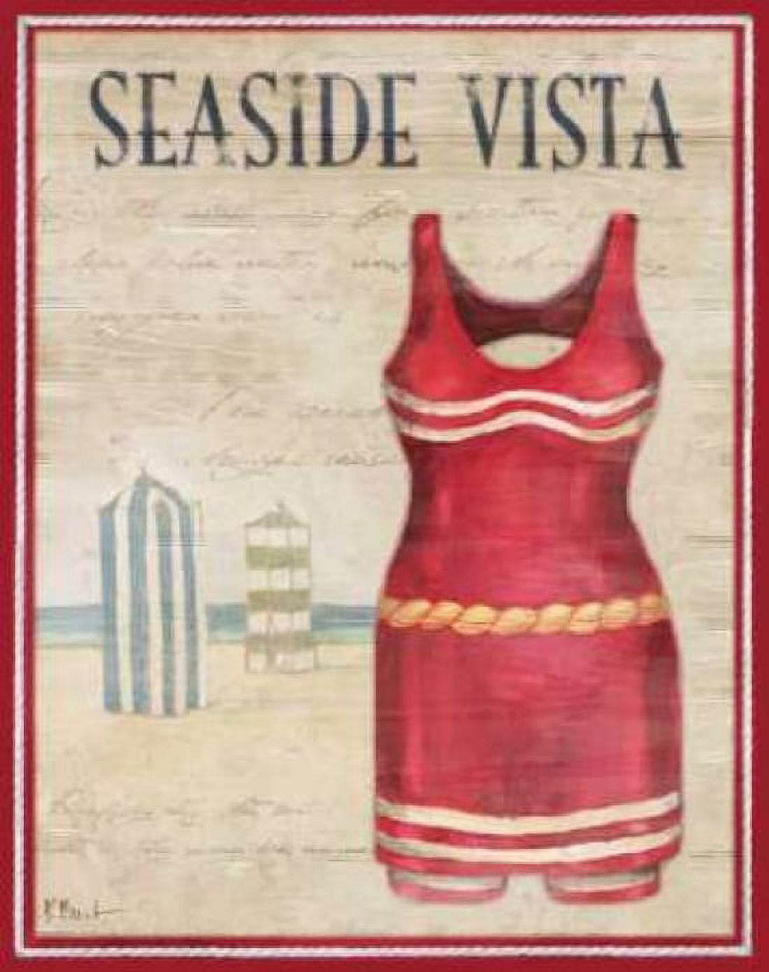 Posterazzi Seaside Vista Canvas Art - Paul Brent (22 x 28)