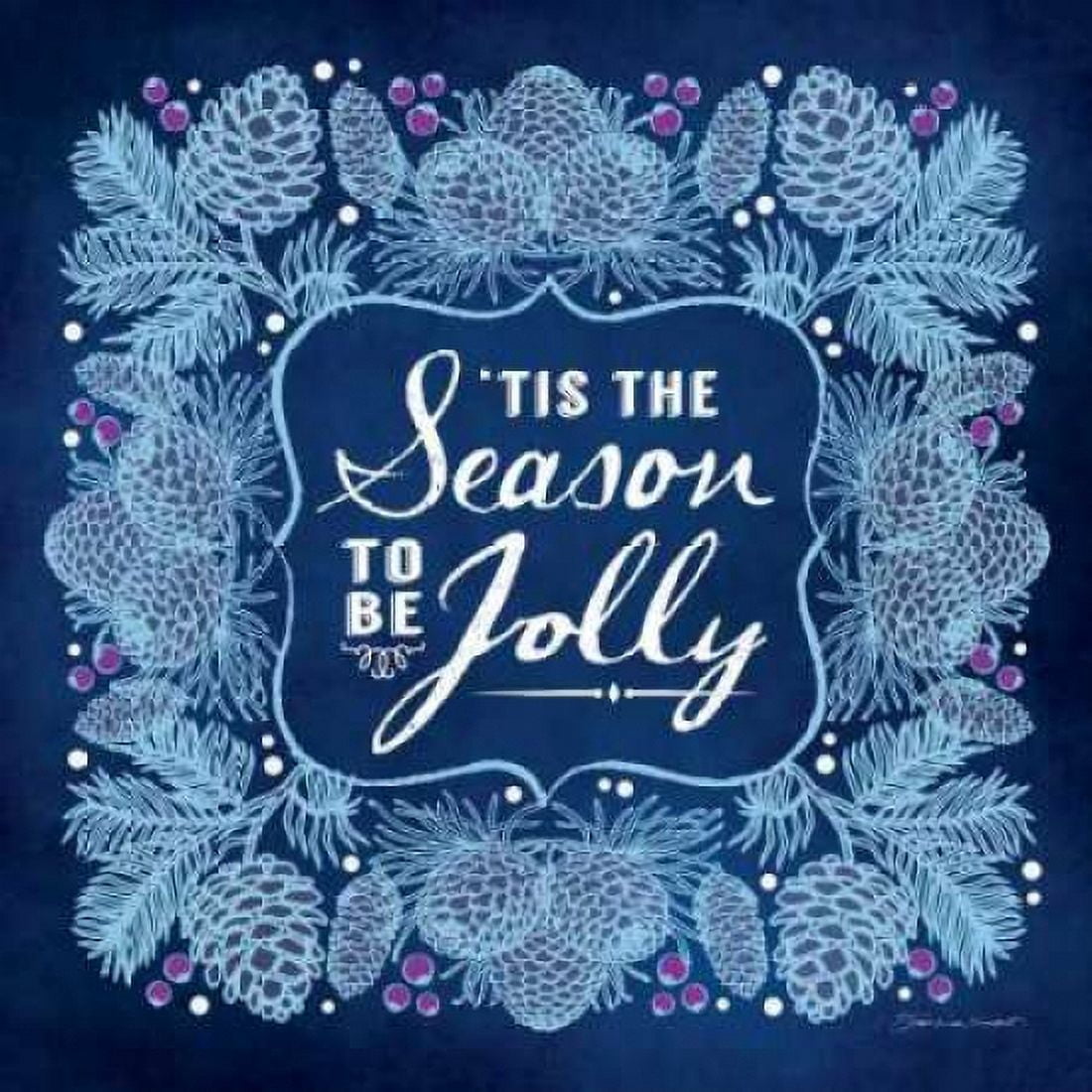 Posterazzi Season Blue Canvas Art - Stephanie Marrott (24 x 24)