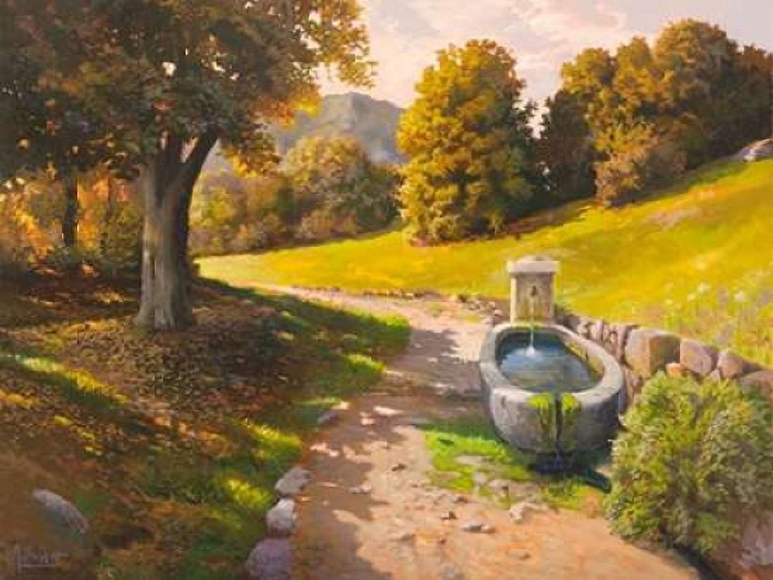 Posterazzi Sentiero tra i boschi Canvas Art - Adriano Galasso (22 x 28)