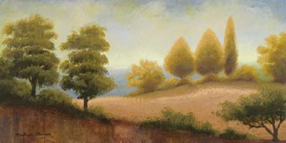 Posterazzi September Countryside Canvas Art - Michael Marcon (24 x 48)