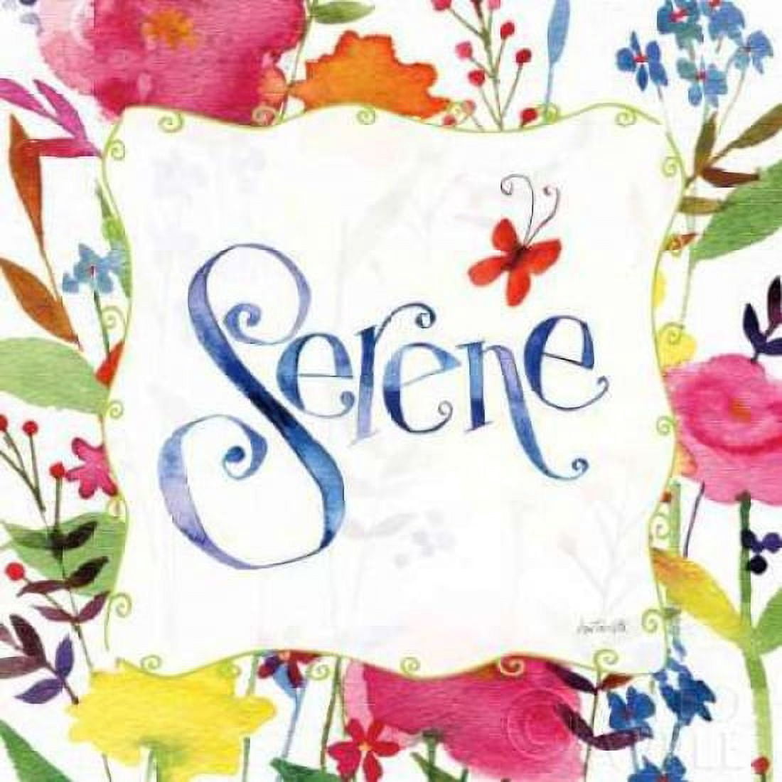 Posterazzi Serene Canvas Art - Anne Tavoletti (24 x 24)