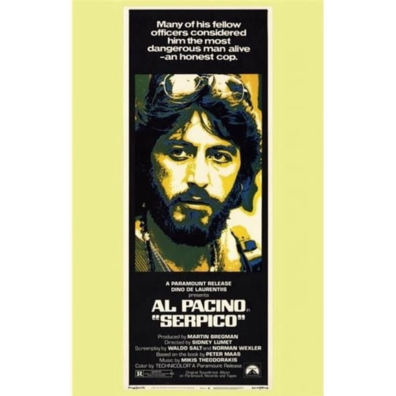 Posterazzi Serpico Movie Poster - 11 x 17 in.