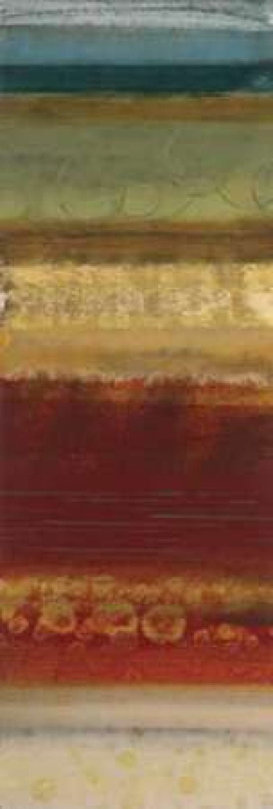 Posterazzi Serrate II Canvas Art - Selina Werbelow (12 x 36)