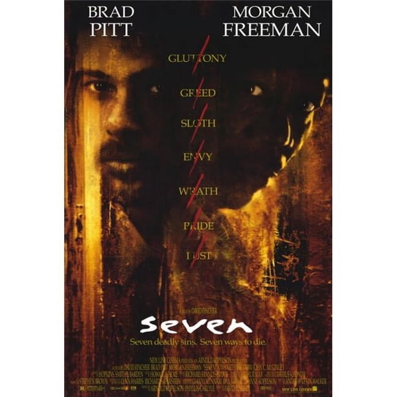Posterazzi  Seven Movie Poster - 27 x 40 in.