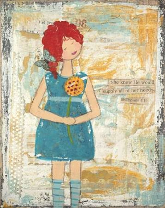 Posterazzi She Knew II Canvas Art - Cassandra Cushman (24 x 30)