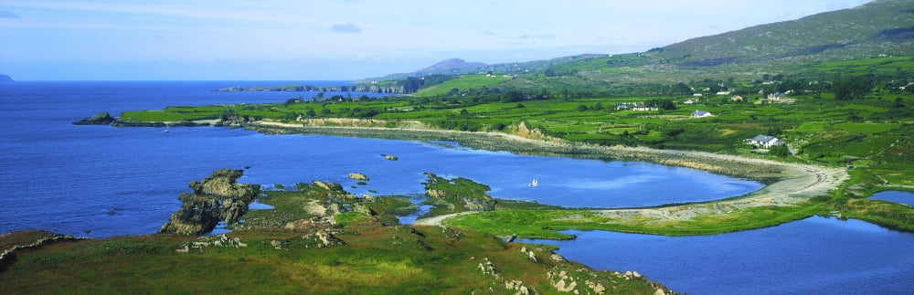 Posterazzi Sheeps Head Co Cork Ireland Headland Also Known As Muntervary Canvas Art - The Irish Image Collection Design Pics (44 x 14)