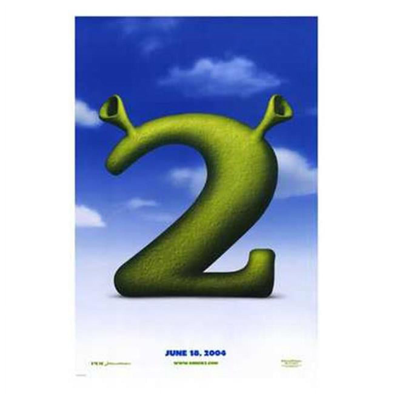 Posterazzi Shrek 2 Movie Poster 11 x 17 in.