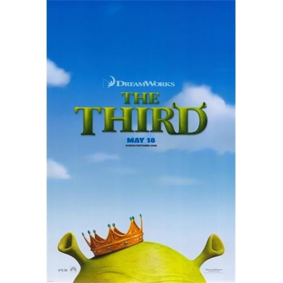 Posterazzi Shrek the Third Movie Poster - 11 x 17 in.