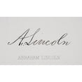 thumbnail image 1 of Posterazzi DPI1860810LARGE Signature of Abraham Lincoln 1809 to 1865 16th President of the United States 1861 to 65 Poster Print, 36 x 22, 1 of 3
