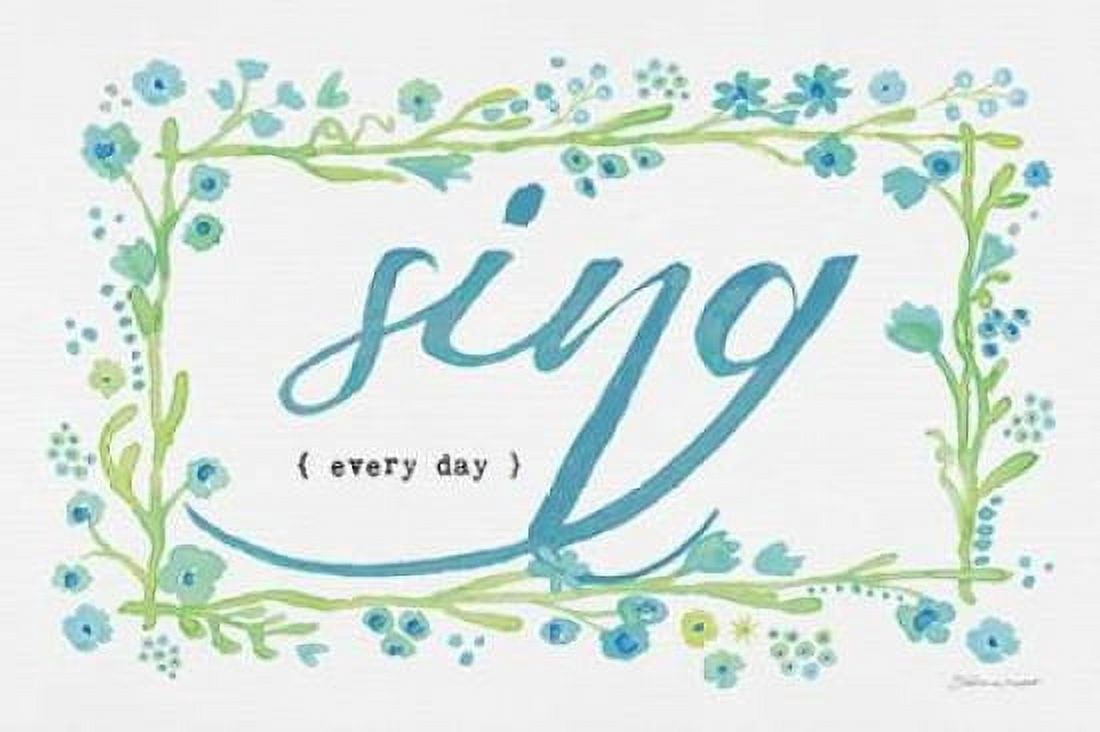 Posterazzi Sing Canvas Art - Stephanie Marrott (24 x 36)