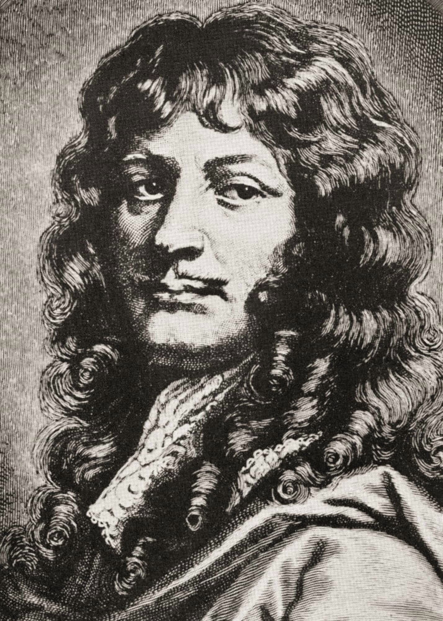 Posterazzi Sir William Temple 1St Baronet 1628 To 1699 English Statesman And Essayist Canvas Art - Ken Welsh Design Pics (24 x 34)