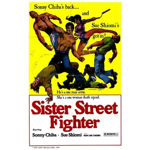 Posterazzi  Sister Street Fighter Movie Poster - 27 x 40 in.