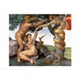 thumbnail image 1 of Posterazzi BALBAL227175 Sistine Chapel Ceiling 1508-12 The Fall of Man 1510 Poster Print by Michelangelo Buonarroti - 24 x 18 in., 1 of 1