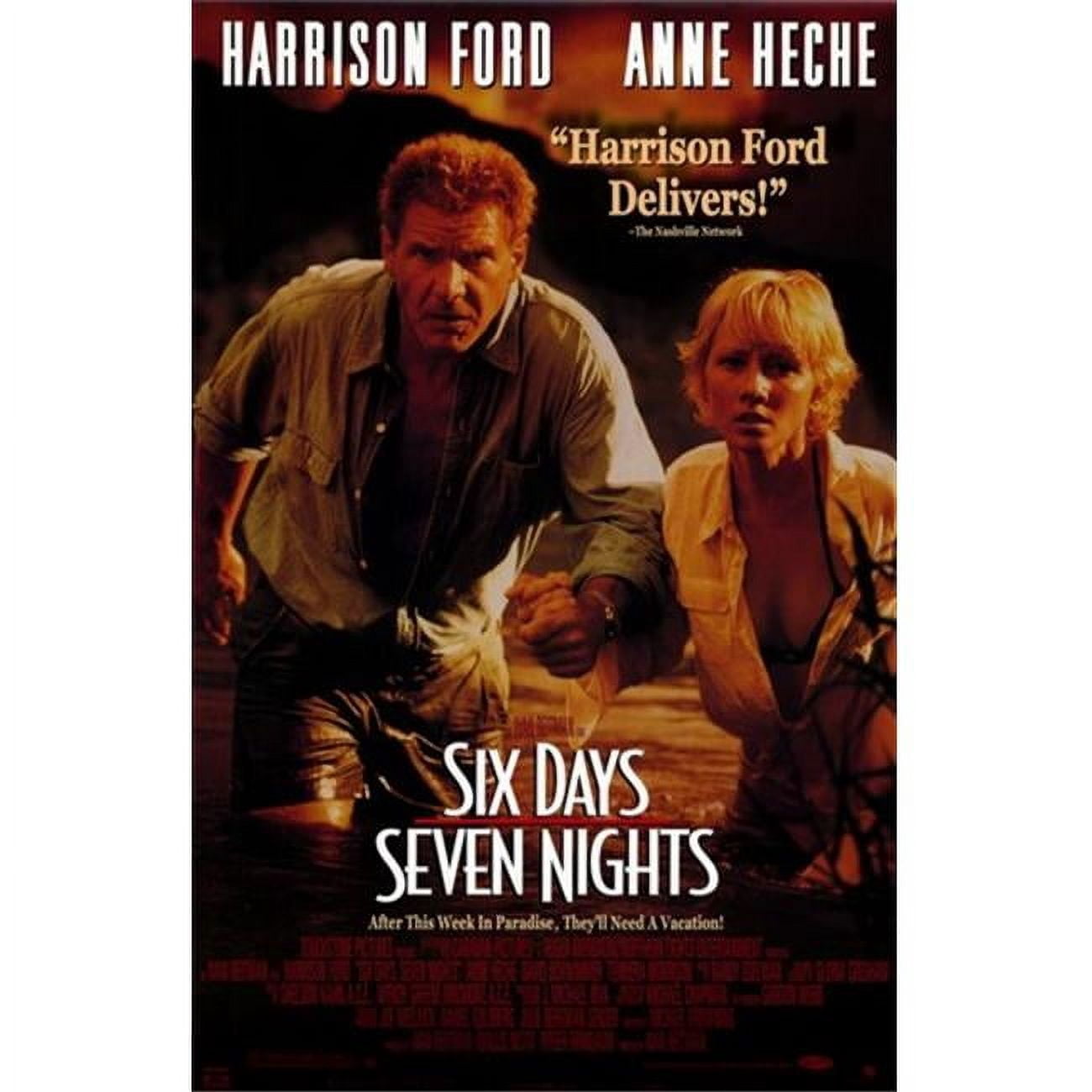 Posterazzi Six Days Seven Nights Movie Poster - 11 x 17 in. - Walmart.com