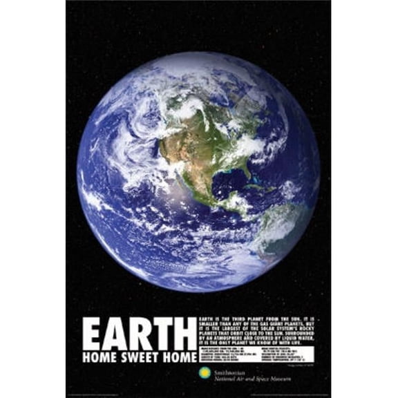 Posterazzi  Smithsonian - Planet Earth Poster Print