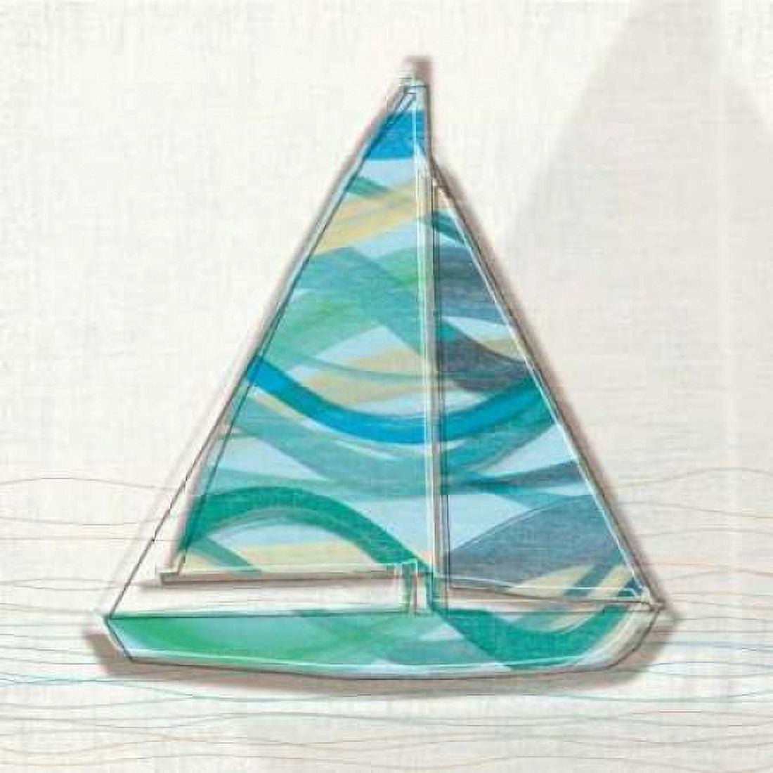 Posterazzi Smooth Sailing I Canvas Art - Tandi Venter (24 x 24)