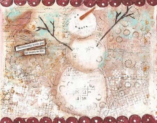 Posterazzi Snowbuddy Canvas Art - Cassandra Cushman (22 x 28)