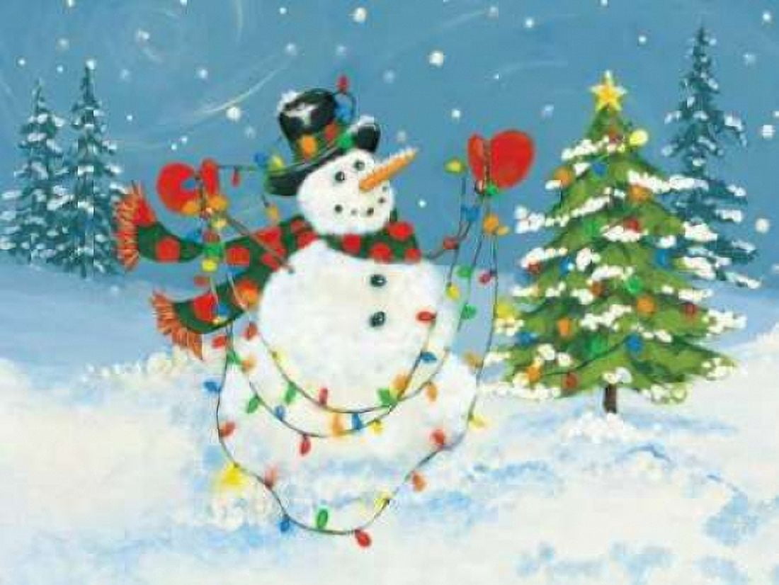 Posterazzi Snowman II Canvas Art - Stephanie Marrott (18 x 24)