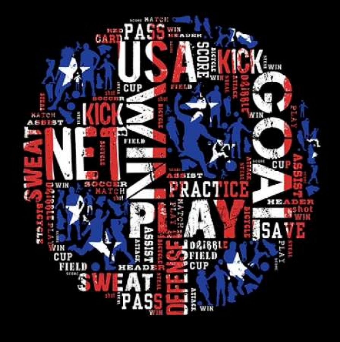 Posterazzi Soccer Canvas Art - Jim Baldwin (24 x 24)