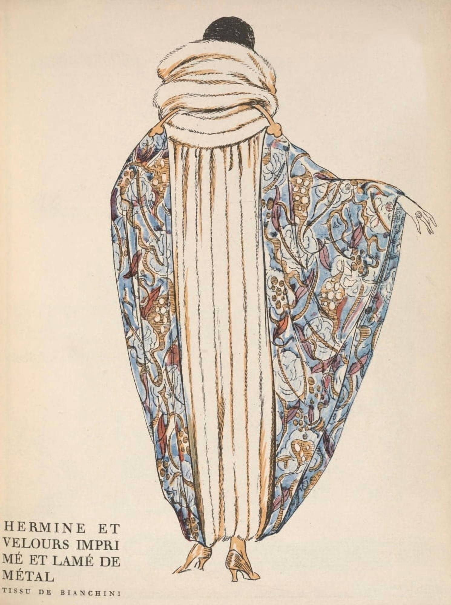 Posterazzi Soeurs David Gazette du Bon Ton 1922 Hermine et Velours Canvas Art - Soeurs David (24 x 36)