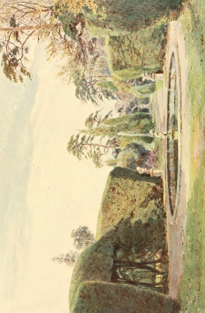 Posterazzi Some English Gardens 1904 Melbourne Canvas Art - George S Elgood (24 x 36)