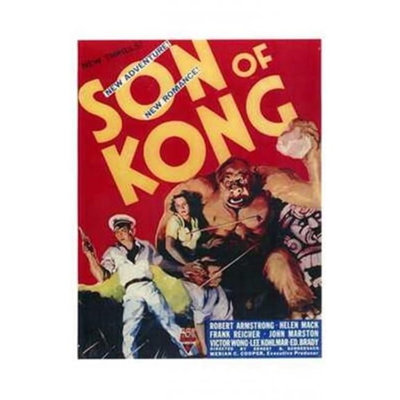 Posterazzi  Son of Kong Movie Poster - 11 x 17 in.