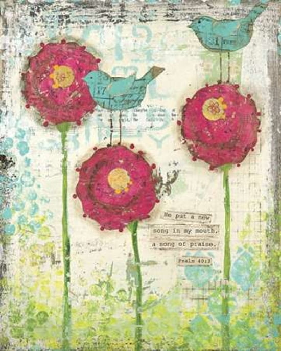Posterazzi Song of Praise Canvas Art - Cassandra Cushman (24 x 30)