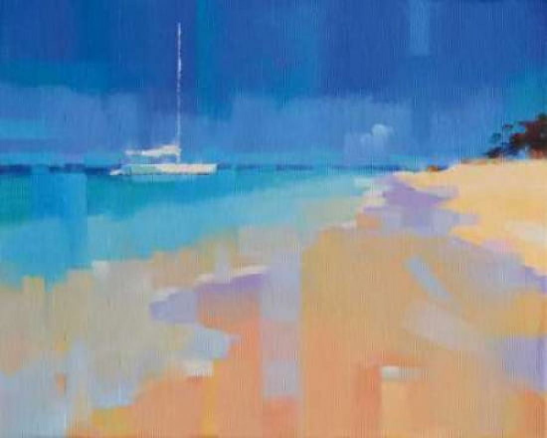 Posterazzi Sound of Paradise Canvas Art - Alex Hook Krioutchkov (24 x 30)
